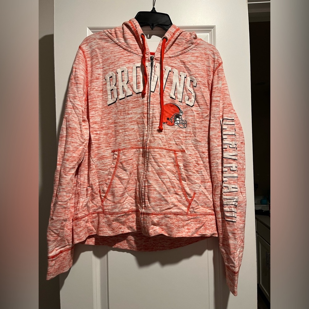 Livensed Cleveland Browns Full Zip Hoodie